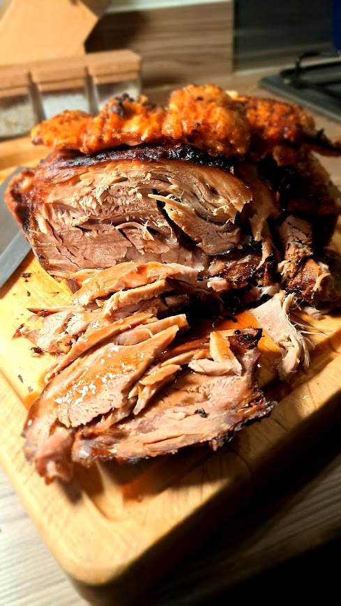slow roast pork shoulder slow roast pork shoulder